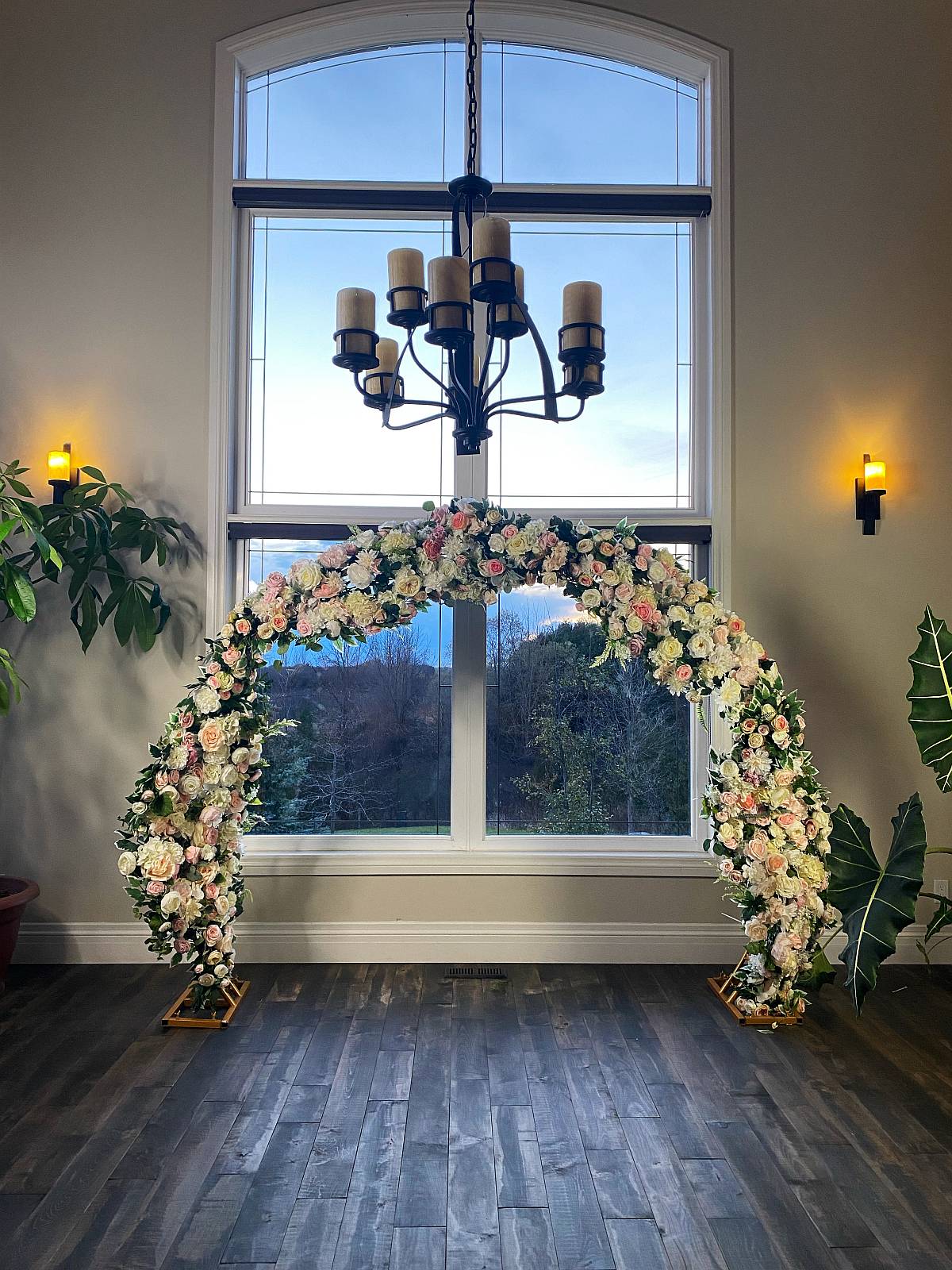 Mixed Flower Archway