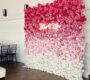 gradient-ombre-flower-wall