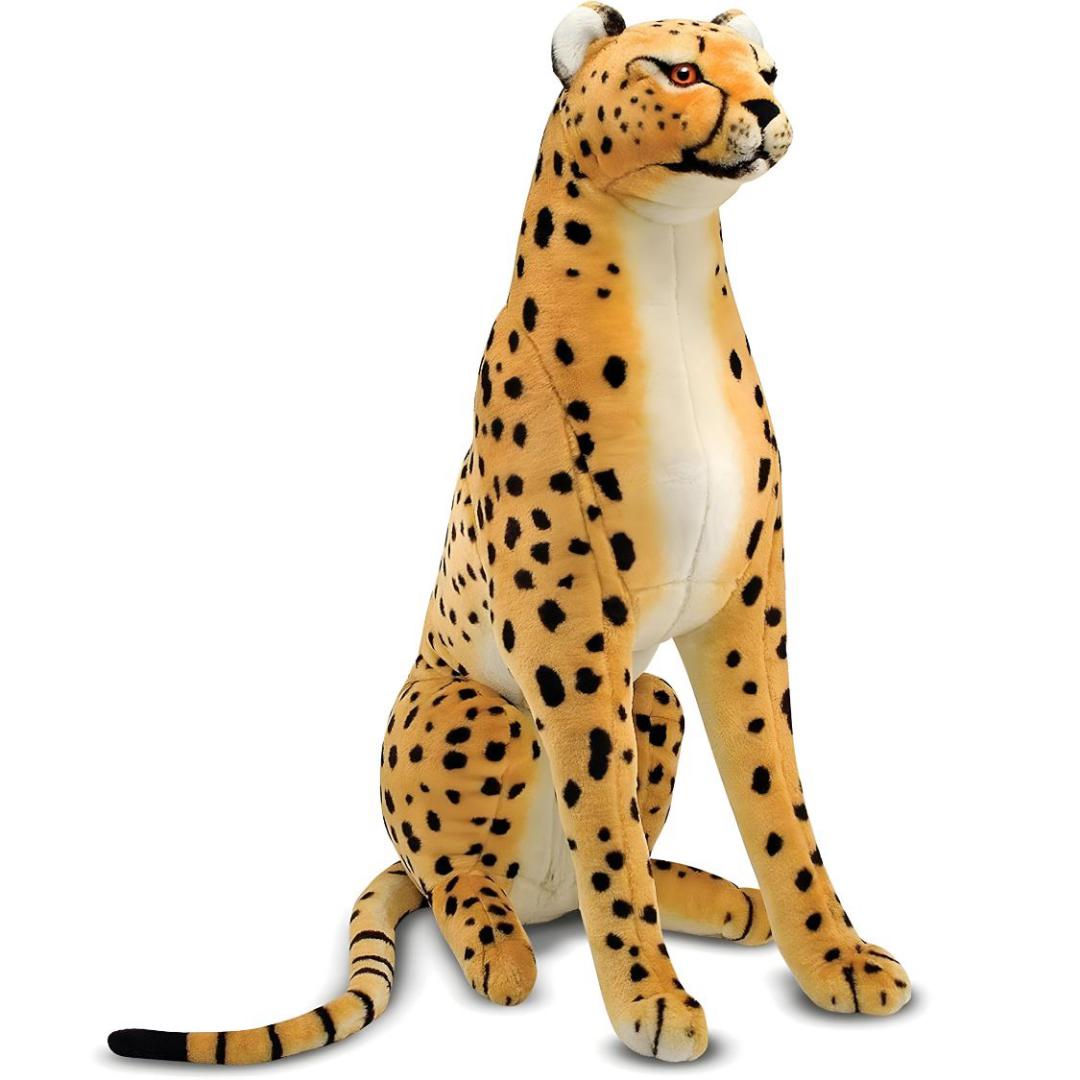 Large Cheetah Stuffed Party Prop