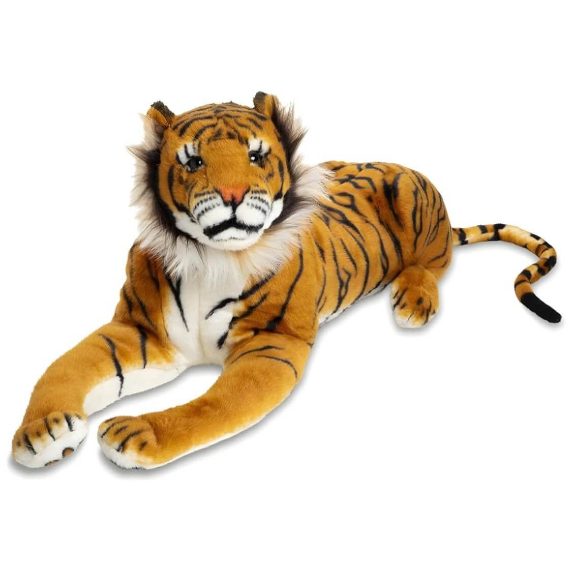 Large Tiger Plush Party Prop