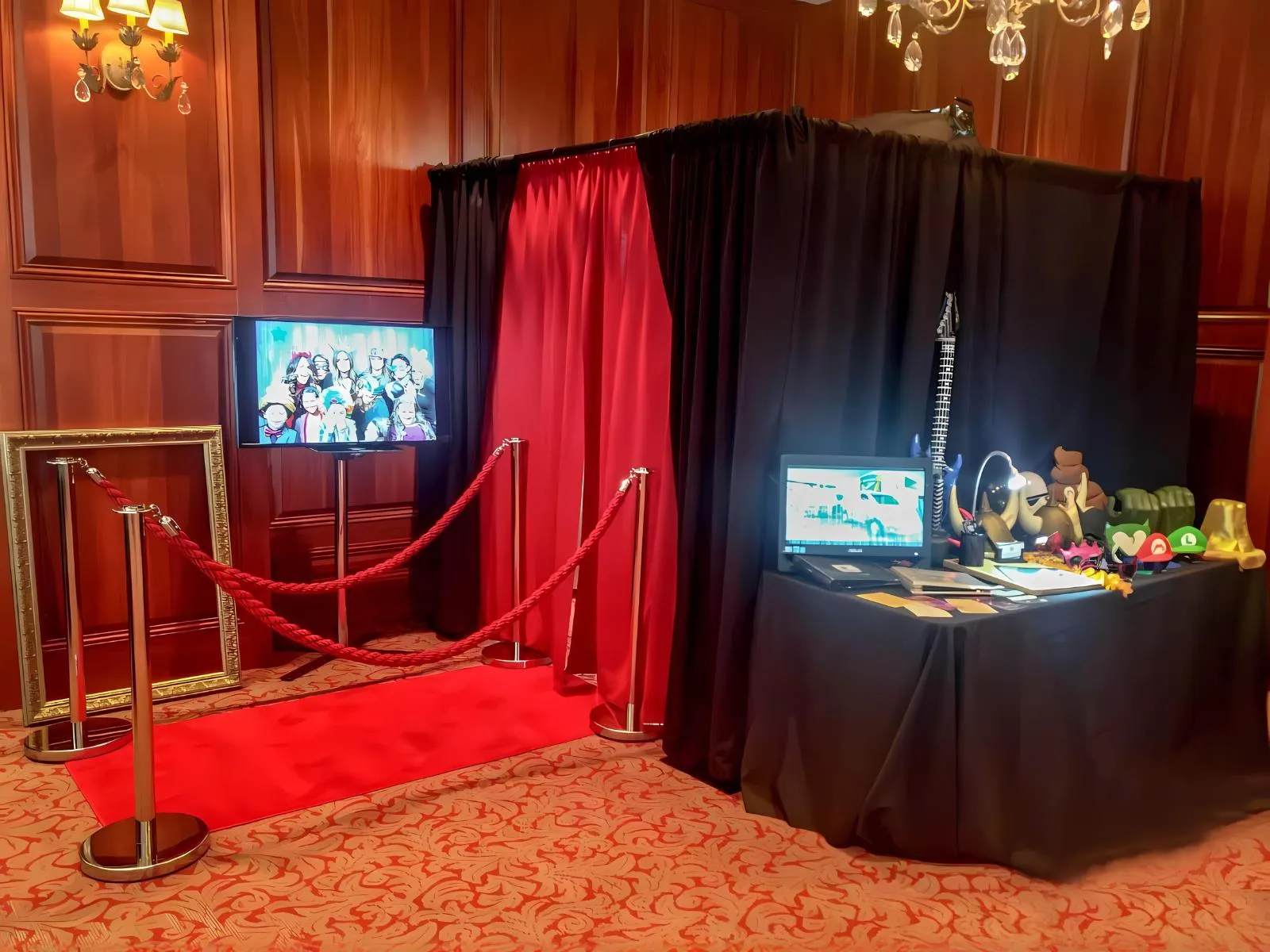 Enclosed Photo Booth