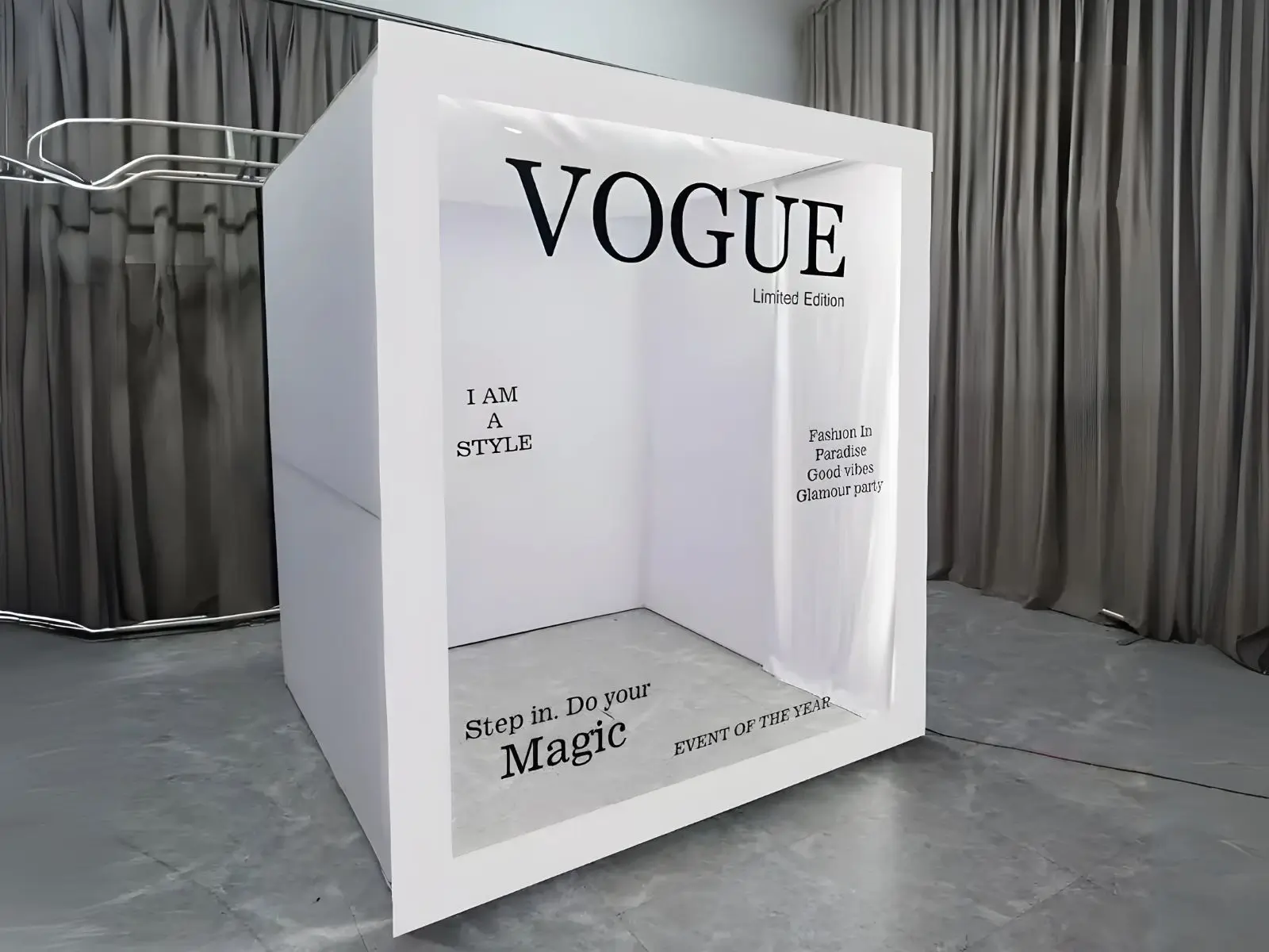 Vogue Magazine Photo Booth Rental