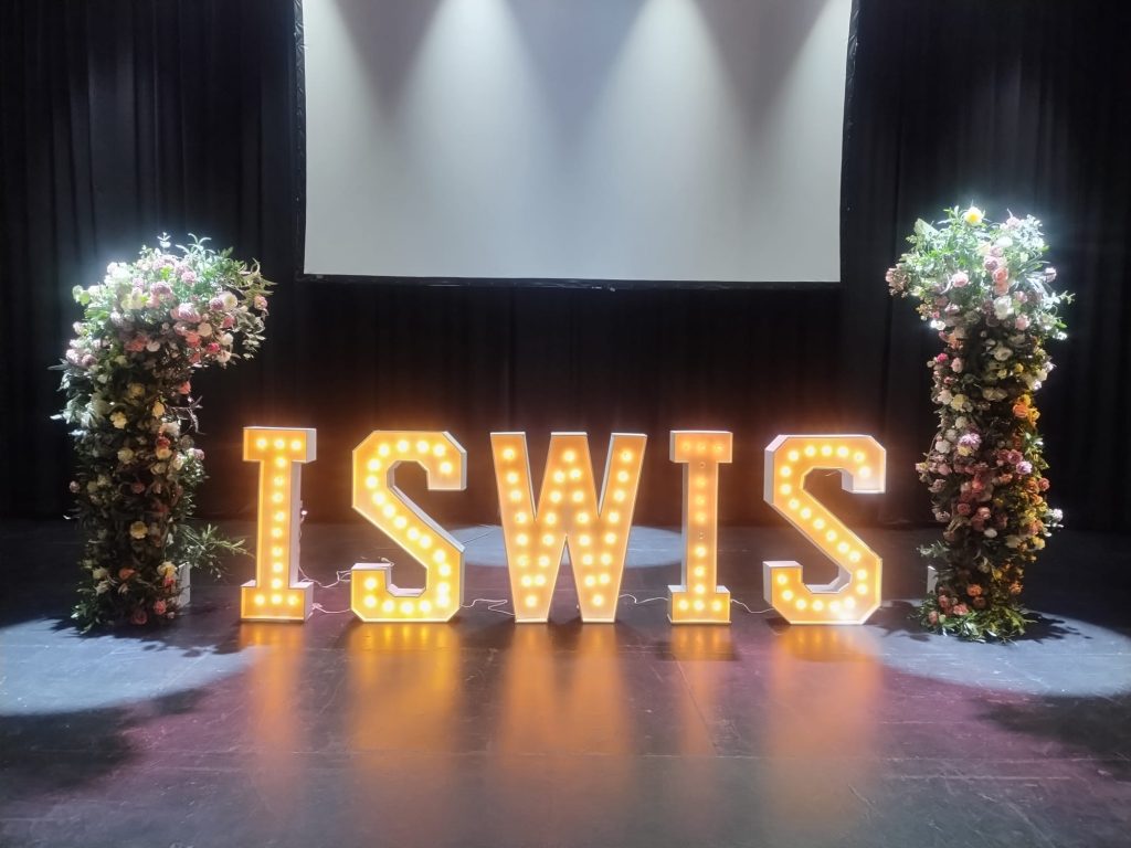 Rent Brantford marquee letters with flower decor for events and celebrations